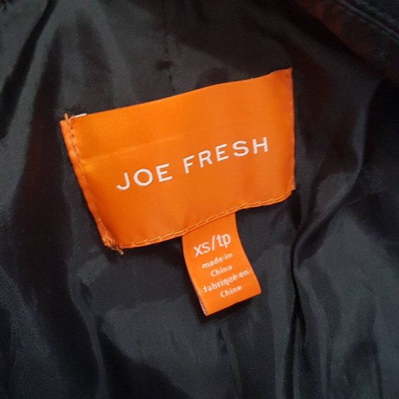 Joe Fresh Vegan Leather Jacket - Picture 3 of 13